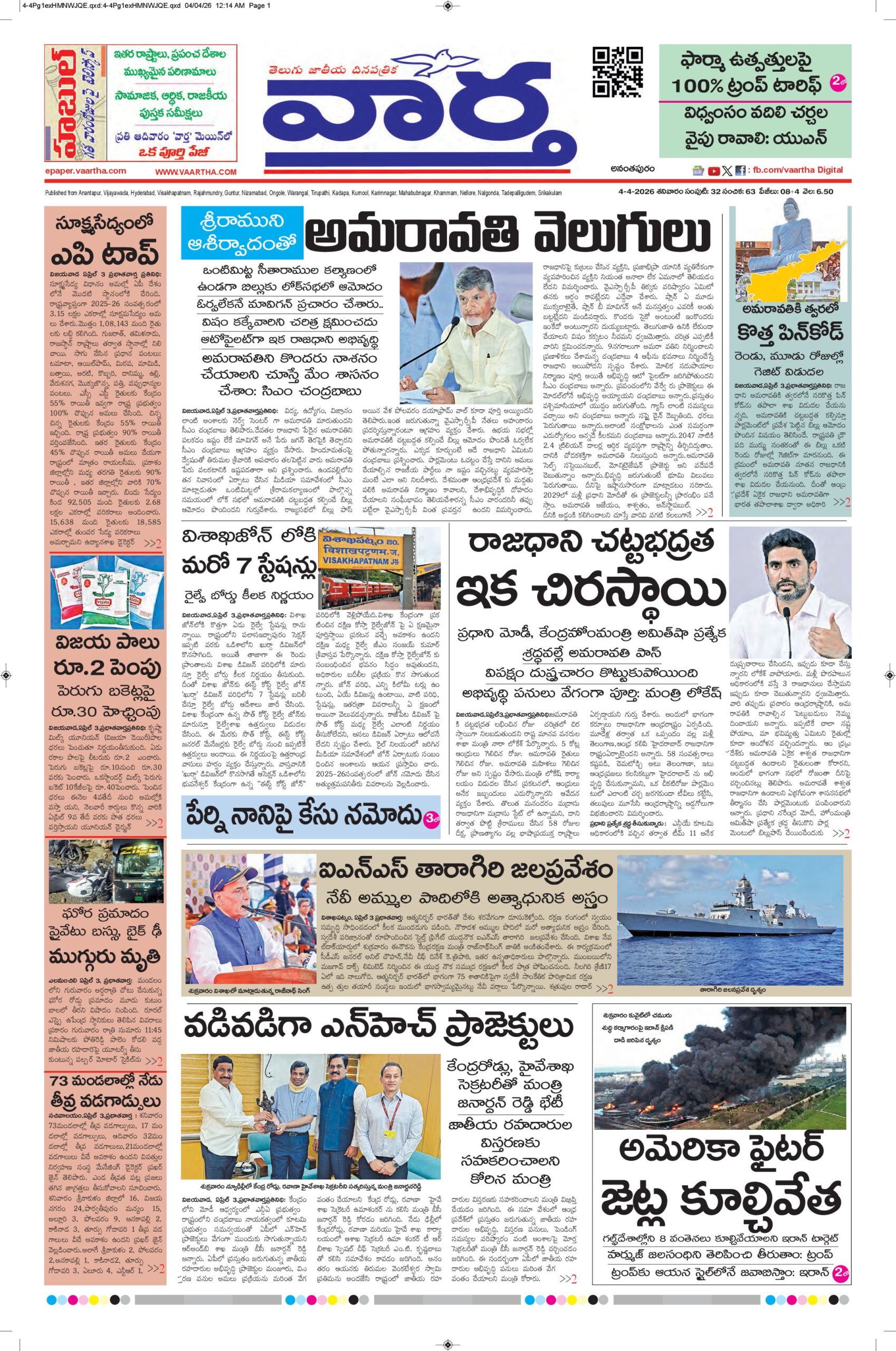 Ananthapur Main - 04 Apr 2026