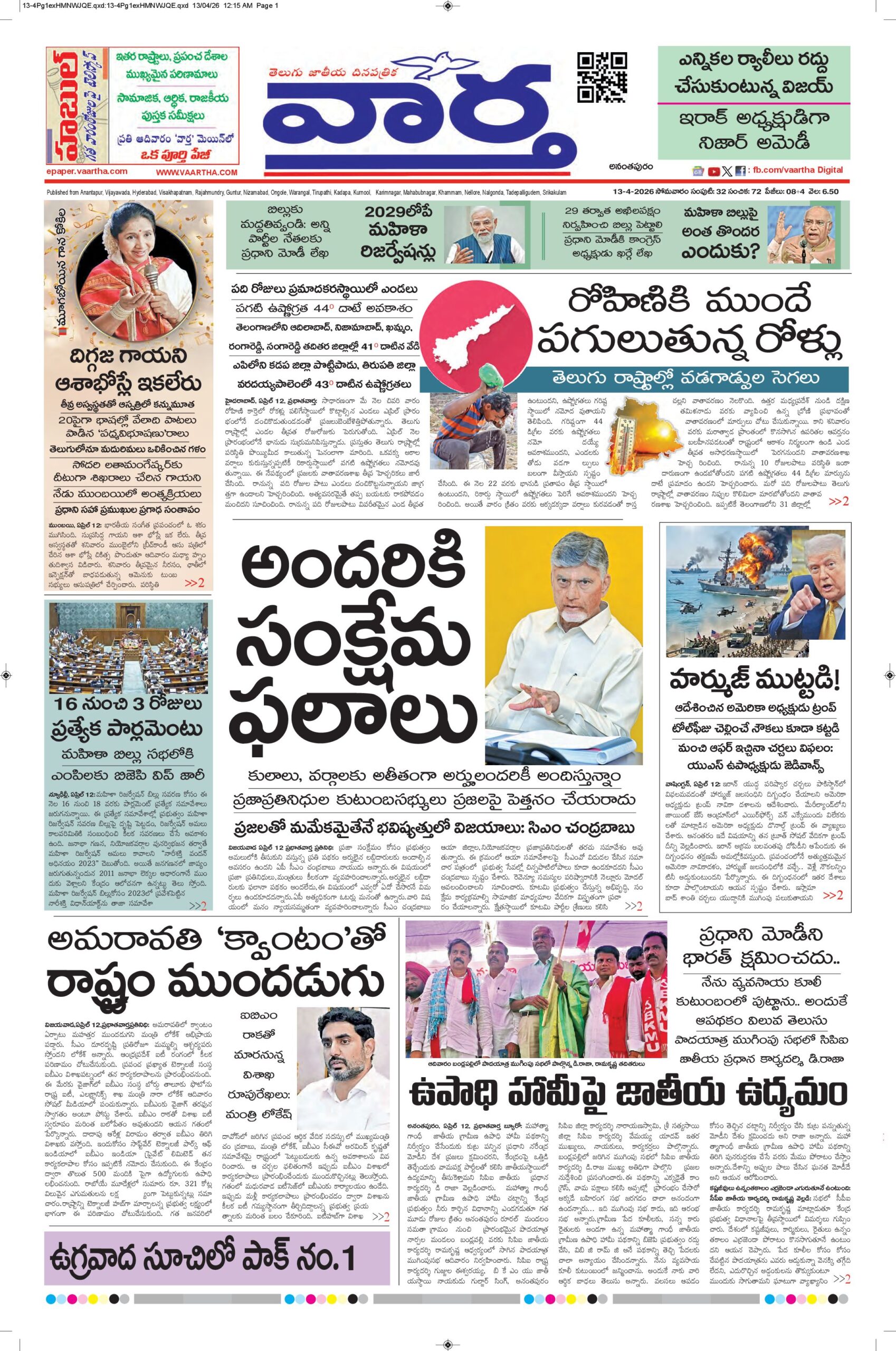 Ananthapur Main - 13 Apr 2026