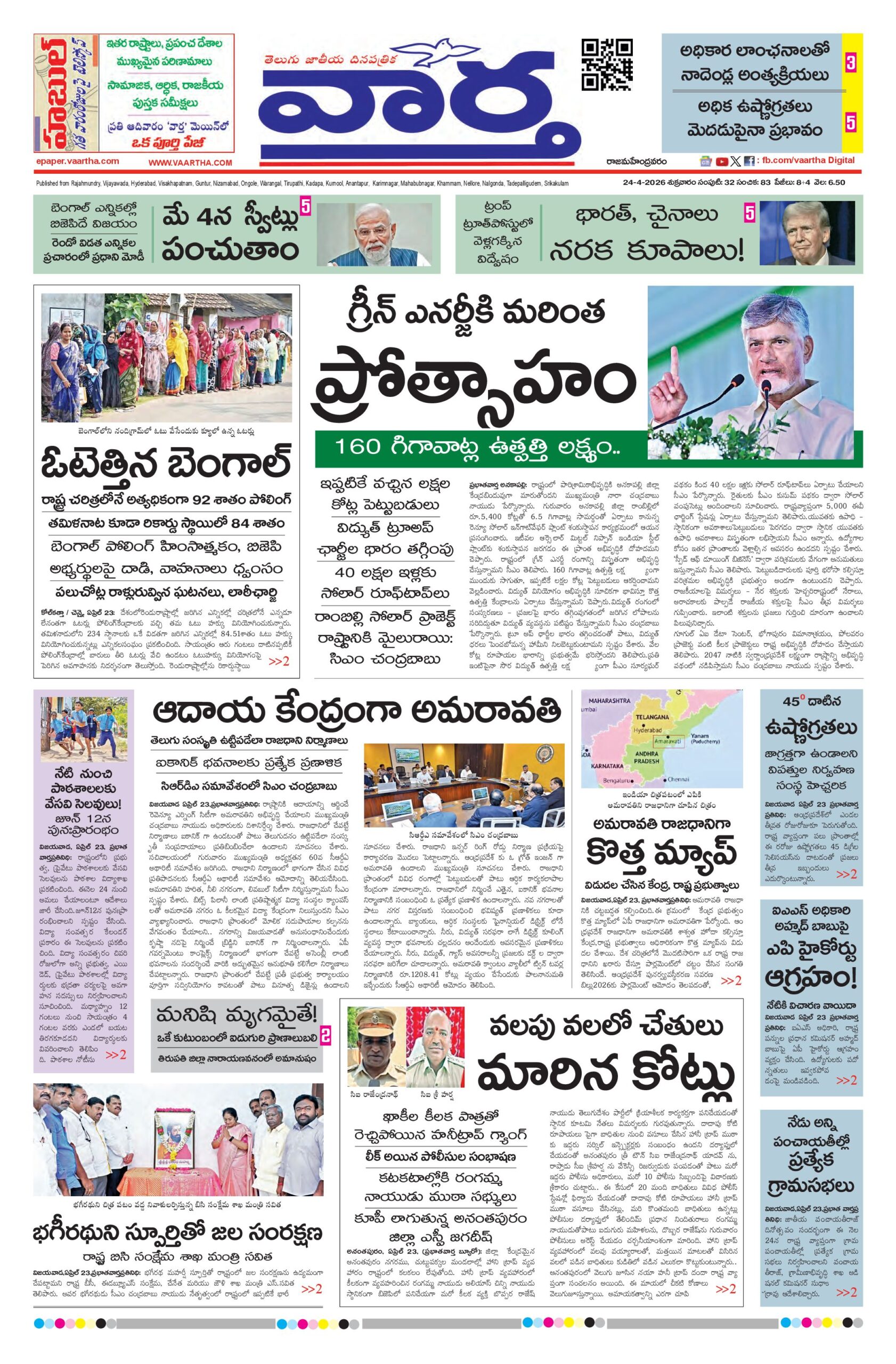 Rajamahendravaram Main - 24 Apr 2026