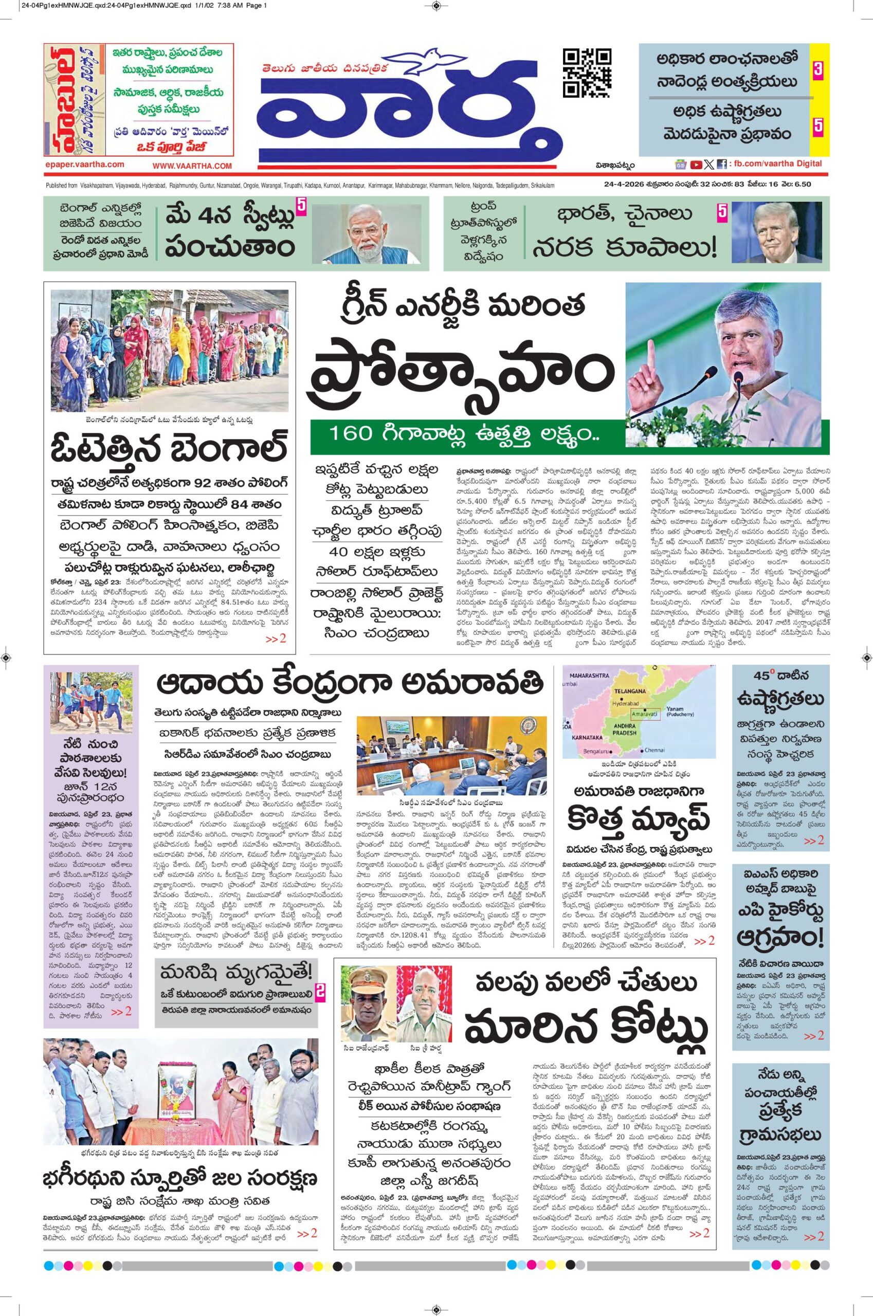 Vishakapatnam Main - 24 Apr 2026