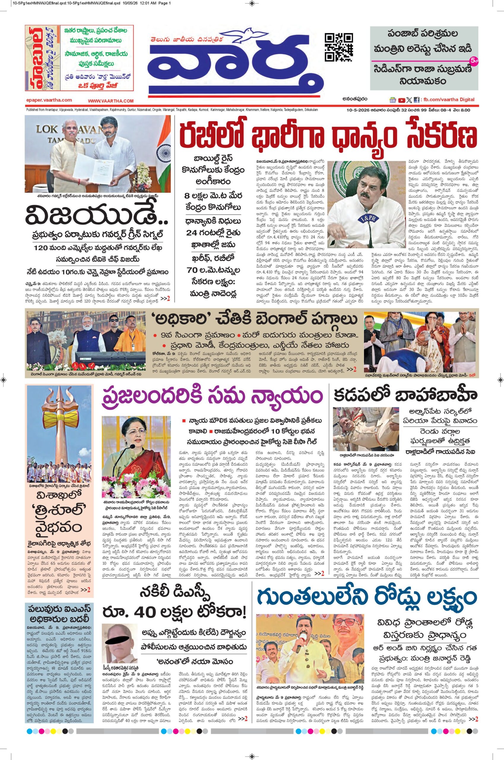 Ananthapur Main - 10 May 2026