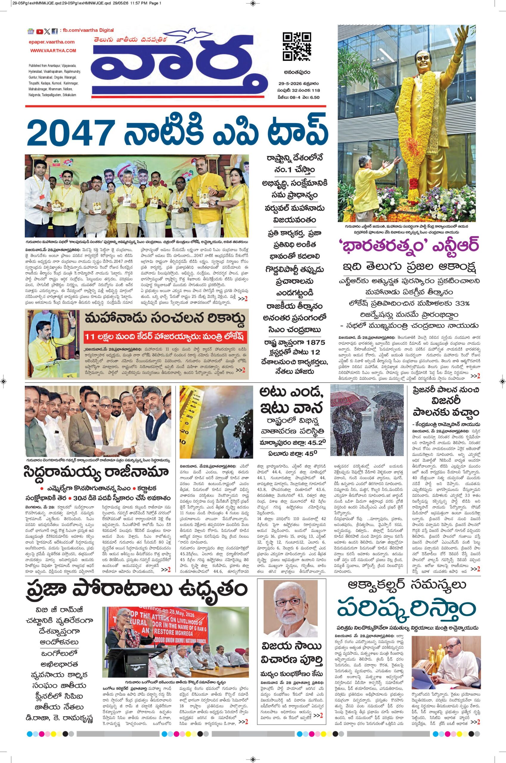 Ananthapur Main - 29 May 2026