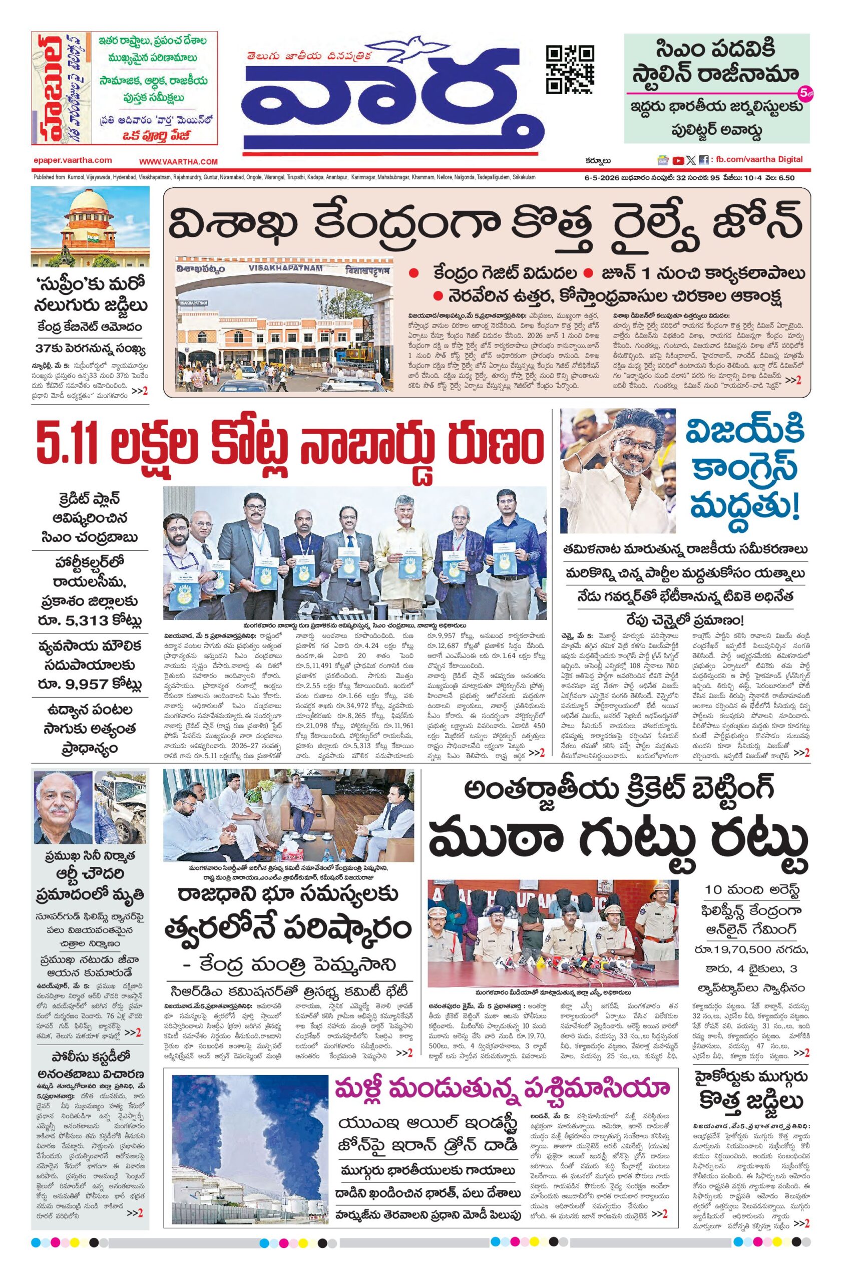 Kurnool Main - 06 May 2026