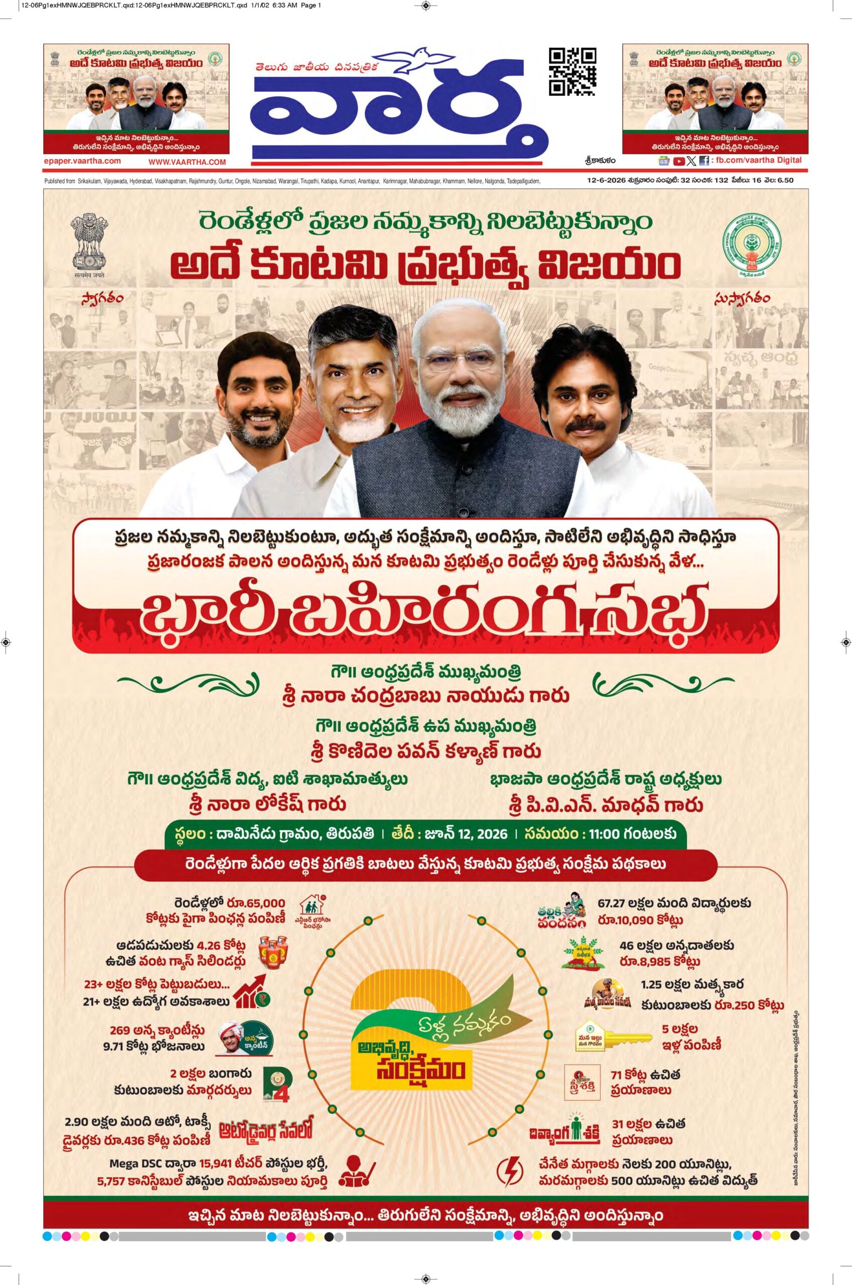 Srikakulam Main - 12 Jun 2026