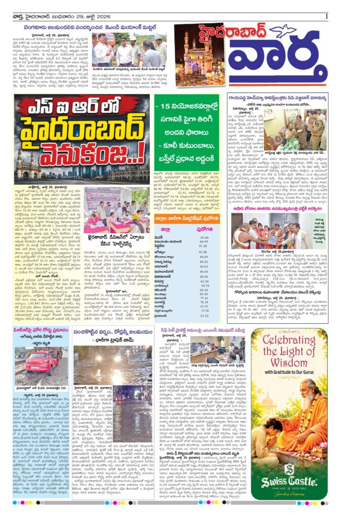 Hyderabad Tab - 29 Jul 2026