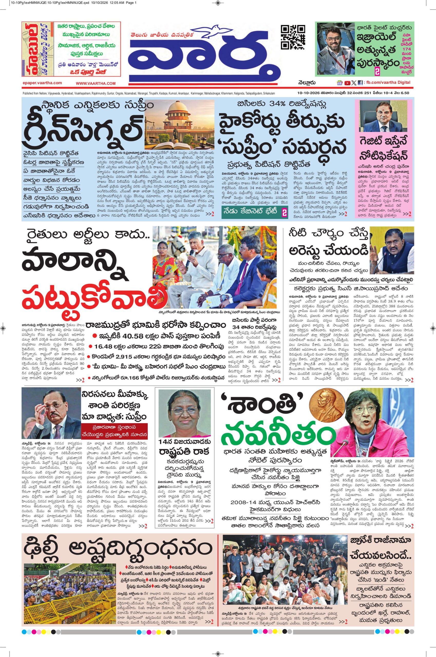 Nellore Main - 10 Oct 2026
